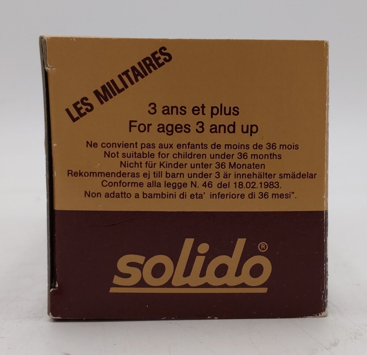 Solido 6036 Collection Militaire I 1:43 Scale GMC Tolee NIB