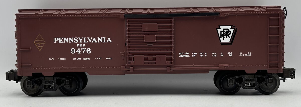 Lionel 6-9476 O Gauge Pennsylvania Railroad Single Door Boxcar #9476 EX/Box