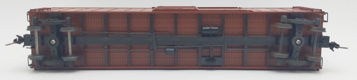 Pacific Rail S-Scale Tidewater Southern 50' SGL DR Pacific Gold Boxcar Kit #522 VG/Box