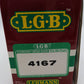 LGB 4167 G Scale White Pass & Yukon Wood Boxcar EX/Box