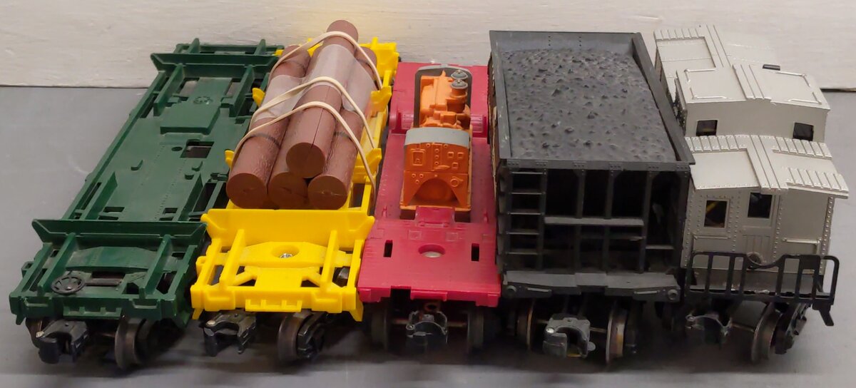 Lionel & K-Line O Gauge Assorted Freight Cars [5] VG