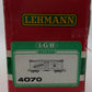 LGB 4070 G Scale Budweiser Woodside Reefer Car #4070 VG/Box