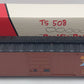 Pacific Rail S-Scale Tidewater Southern 50' SGL DR Pacific Gold Boxcar Kit #508 VG/Box