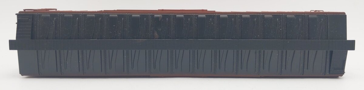 Pacific Rail S-Scale Tidewater Southern 50' SGL DR Pacific Gold Boxcar Kit #508 VG/Box