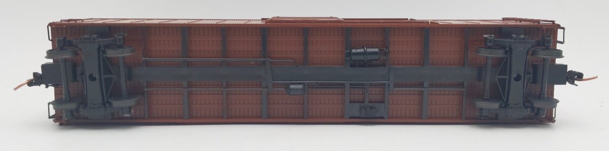 Pacific Rail S-Scale Tidewater Southern 50' SGL DR Pacific Gold Boxcar Kit #508 VG/Box