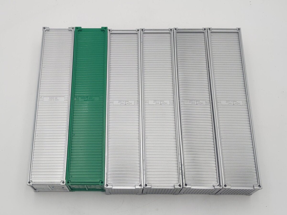 MDK, Inc. O Scale Shipping Containers [6] EX