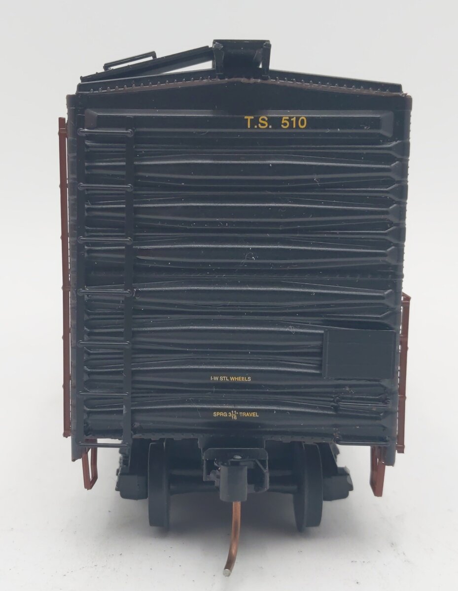 Pacific Rail S-Scale Tidewater Southern 50' SGL DR Pacific Gold Boxcar Kit #510 EX/Box