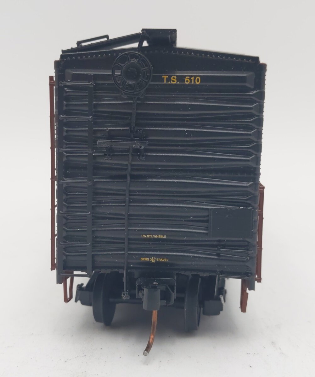 Pacific Rail S-Scale Tidewater Southern 50' SGL DR Pacific Gold Boxcar Kit #510 EX/Box