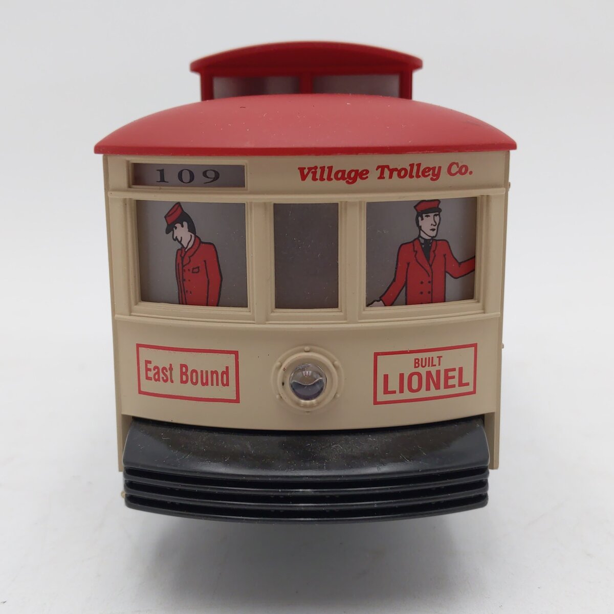 Lionel 6-11809 The Village Trolley Christmas Trolley EX