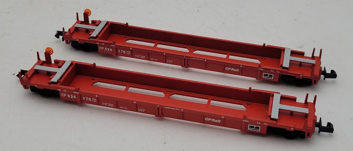 Walthers 932-8056 N CP Double Stack Car #524176 (Set of 2) LN/Box