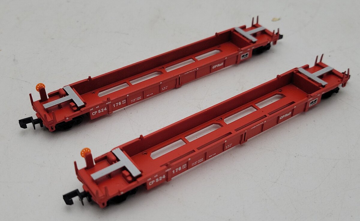 Walthers 932-8056 N CP Double Stack Car #524176 (Set of 2) LN/Box