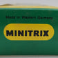 Minitrix 2049 N Scale Burlington Northern GE U30CG Diesel Locomotive EX/Box