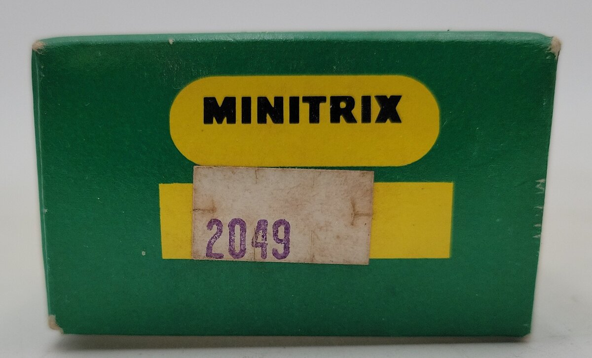 Minitrix 2049 N Scale Burlington Northern GE U30CG Diesel Locomotive EX/Box