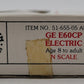 Bachmann 51-655-05 N Scale Amtrak GE E60CP Electric Locomotive #951 LN/Box