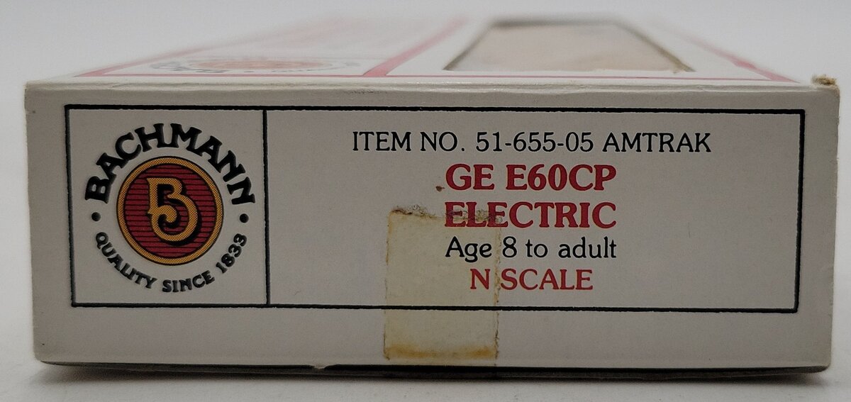 Bachmann 51-655-05 N Scale Amtrak GE E60CP Electric Locomotive #951 LN/Box