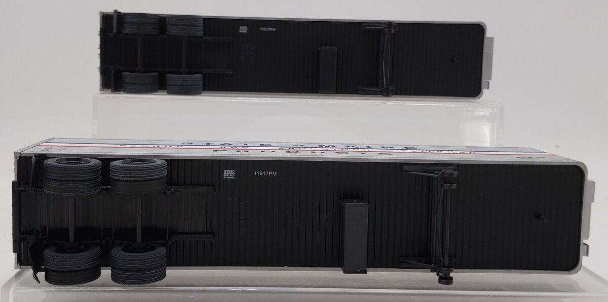 Lionel 6-83580 O Gauge Bangor and Aroostock State of Maine 40' Trailer Pack LN/Box