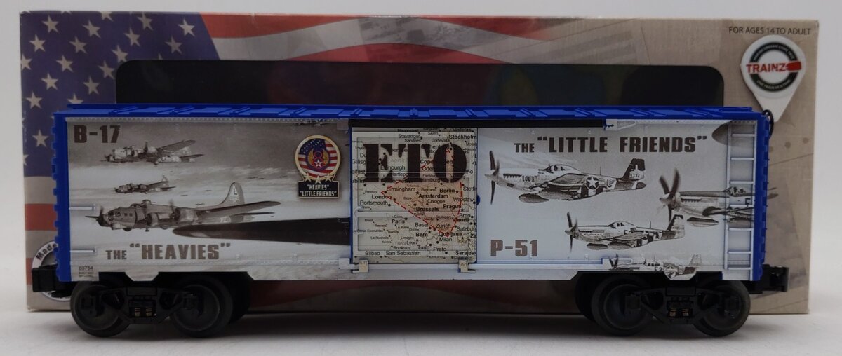 Lionel 6-83784 O Gauge USA Heavies and Little Friends Boxcar LN/Box