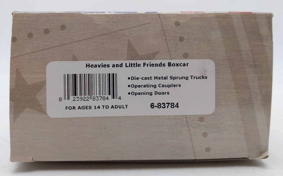 Lionel 6-83784 O Gauge USA Heavies and Little Friends Boxcar LN/Box