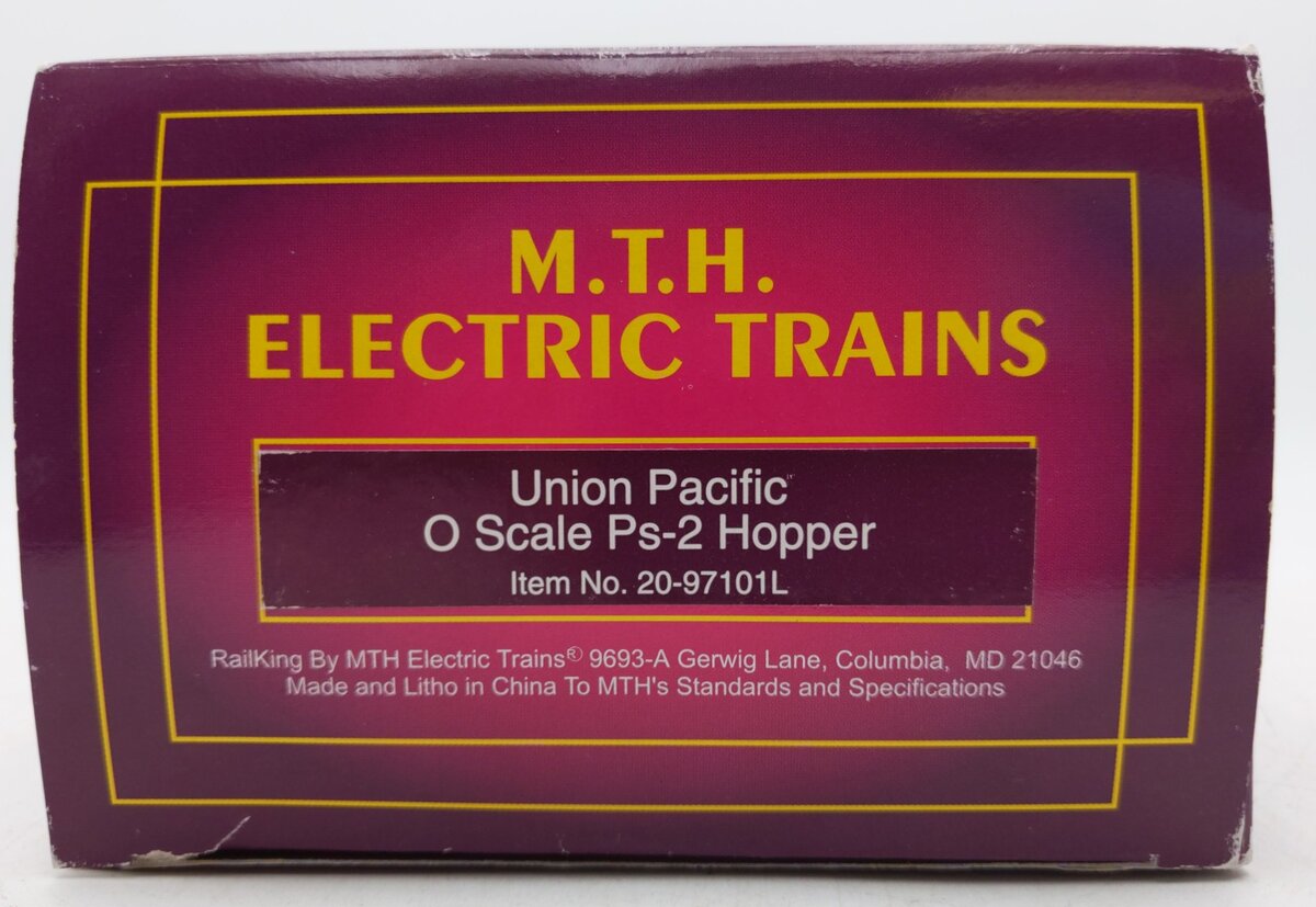MTH 20-97101 O Gauge Union Pacific PS-2 Hopper #19395 LN/Box