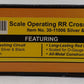 MTH 30-11006 O Gauge Modern Operating RR Crossing Signal EX/Box