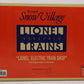 Dept 56 54947 The Original Snow Village Lionel Electric Train Shop LN/Box