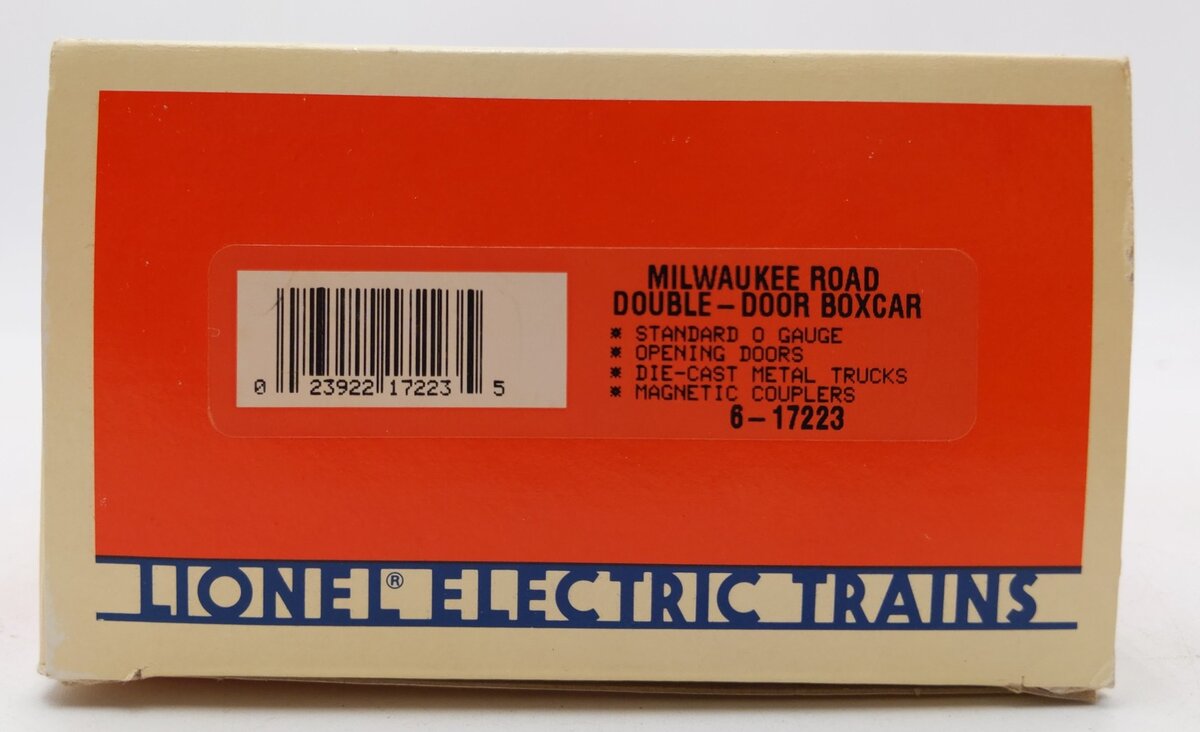 Lionel 6-17223 O Gauge Milwaukee Road Double-Door Boxcar #17223 LN/Box