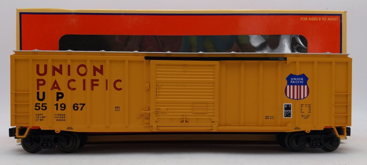Lionel 6-17254 O Gauge Union Pacific 50' Modern Boxcar #551967 LN/Box