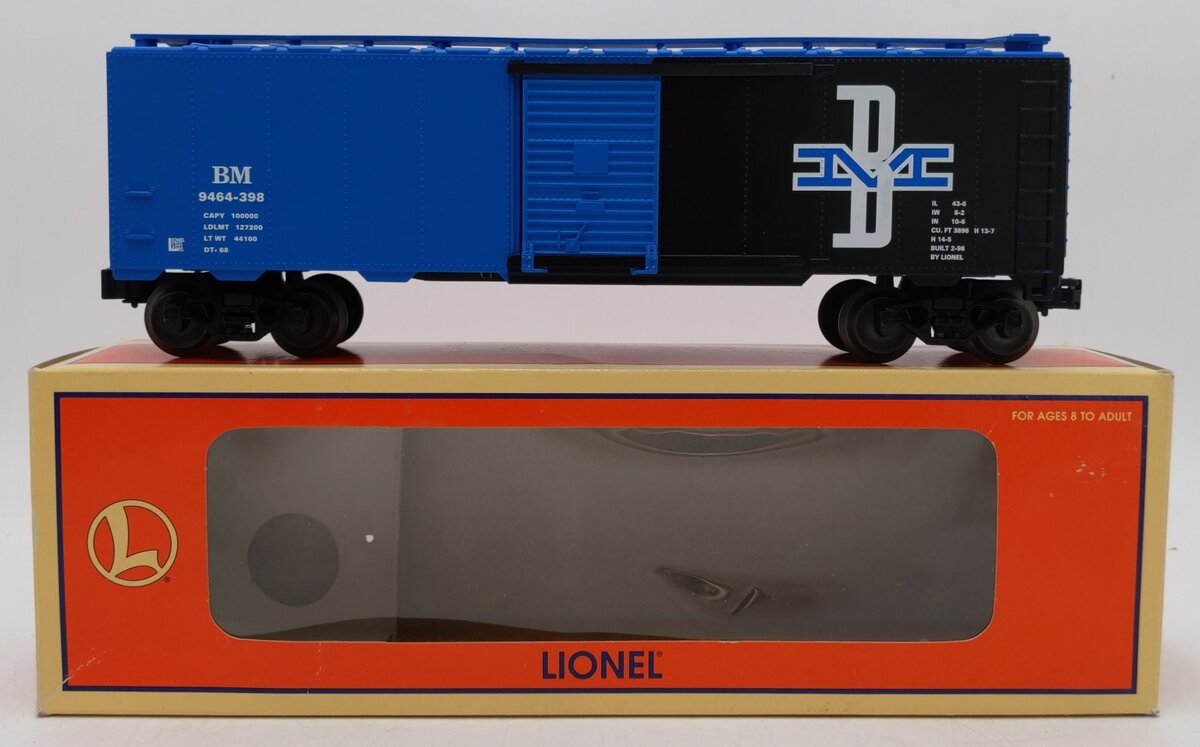 Lionel 6-17235 O Gauge Boston & Maine Boxcar #9464-398 LN/Box