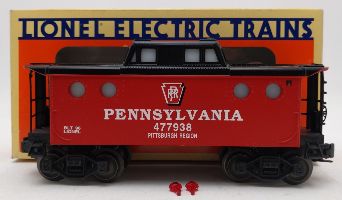 Lionel 6-19727 O Gauge Pennsylvania Illuminated Caboose #477938 EX/Box