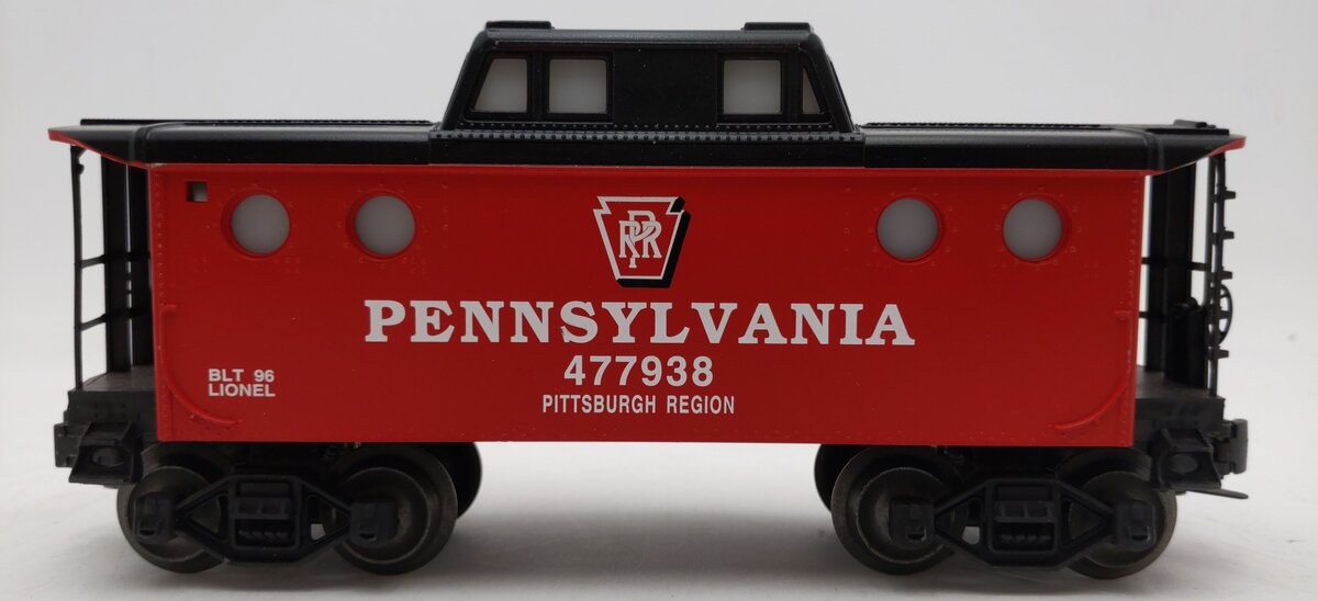 Lionel 6-19727 O Gauge Pennsylvania Illuminated Caboose #477938 EX/Box
