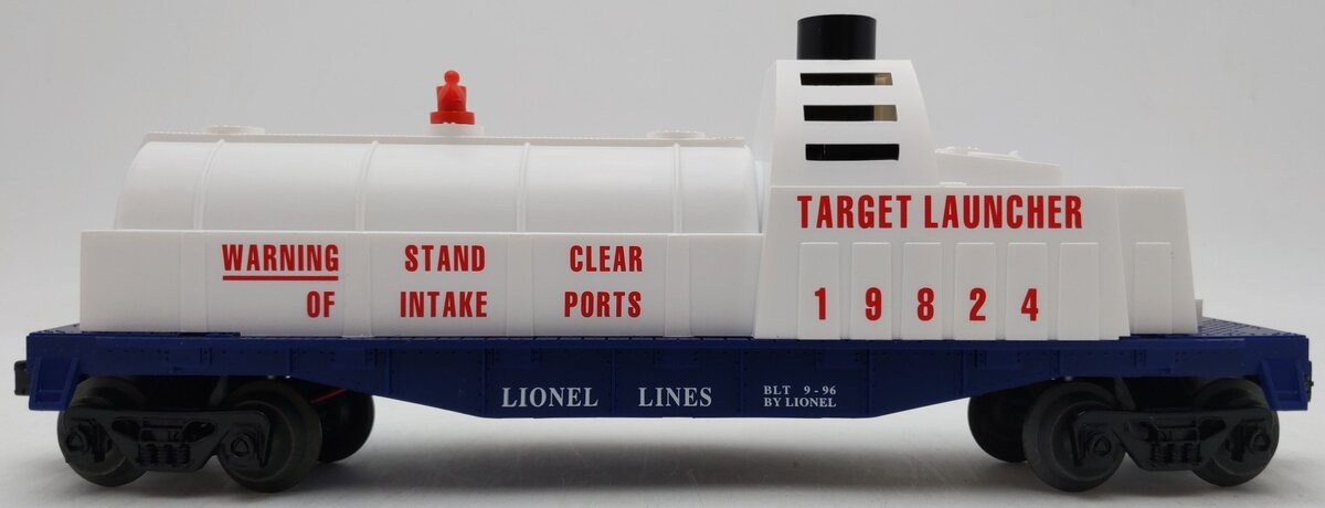 Lionel 6-19824 O Gauge U.S. Army Operating Target Launching Car #19824 LN/Box
