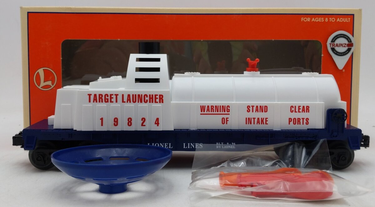Lionel 6-19824 O Gauge U.S. Army Operating Target Launching Car #19824 LN/Box