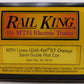 MTH 30-7610 O Gauge MTH Lines Flat Car with 2 Red Ertl '57 Chevys LN/Box