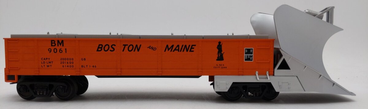 MTH 30-7946 B&M Heavy Duty Snow Plow w/Headlight LN/Box