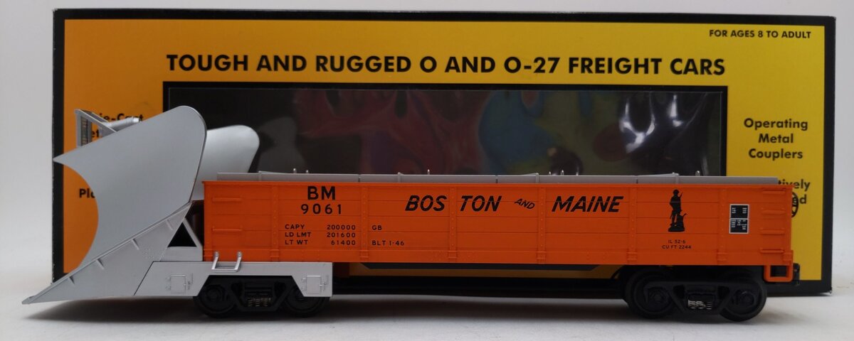 MTH 30-7946 B&M Heavy Duty Snow Plow w/Headlight LN/Box