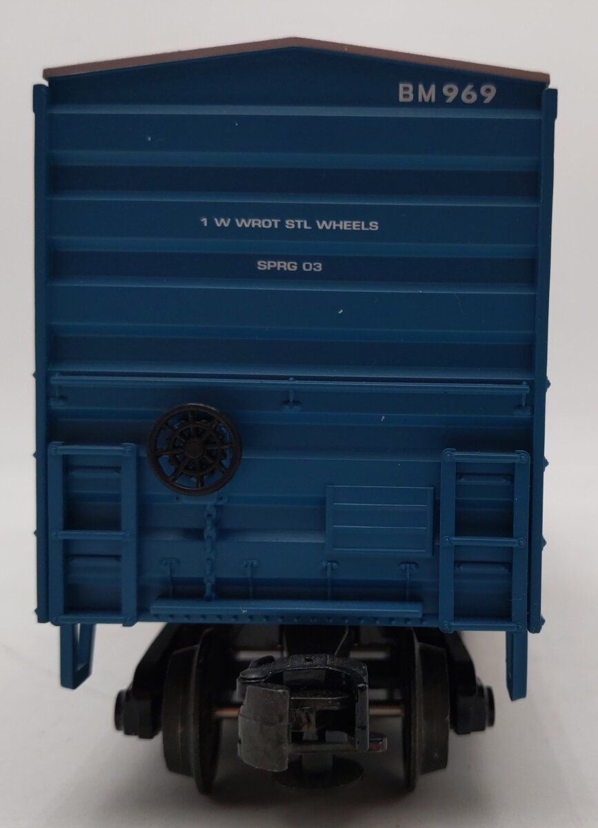 MTH 20-93036 O Gauge Boston & Maine 50' Single Door Boxcar #969 LN/Box