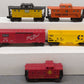 Lionel O Assorted Freight Cars 6-9751, 6-9016, 6-9168, 6-9061, 6-9150 [5] VG