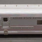 K-Line K4670-40054 O Gauge NYC "Theodore Roosevelt" 21" Aluminum Observation Car EX