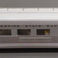 K-Line K4670-40054 O Gauge NYC "Theodore Roosevelt" 21" Aluminum Observation Car EX