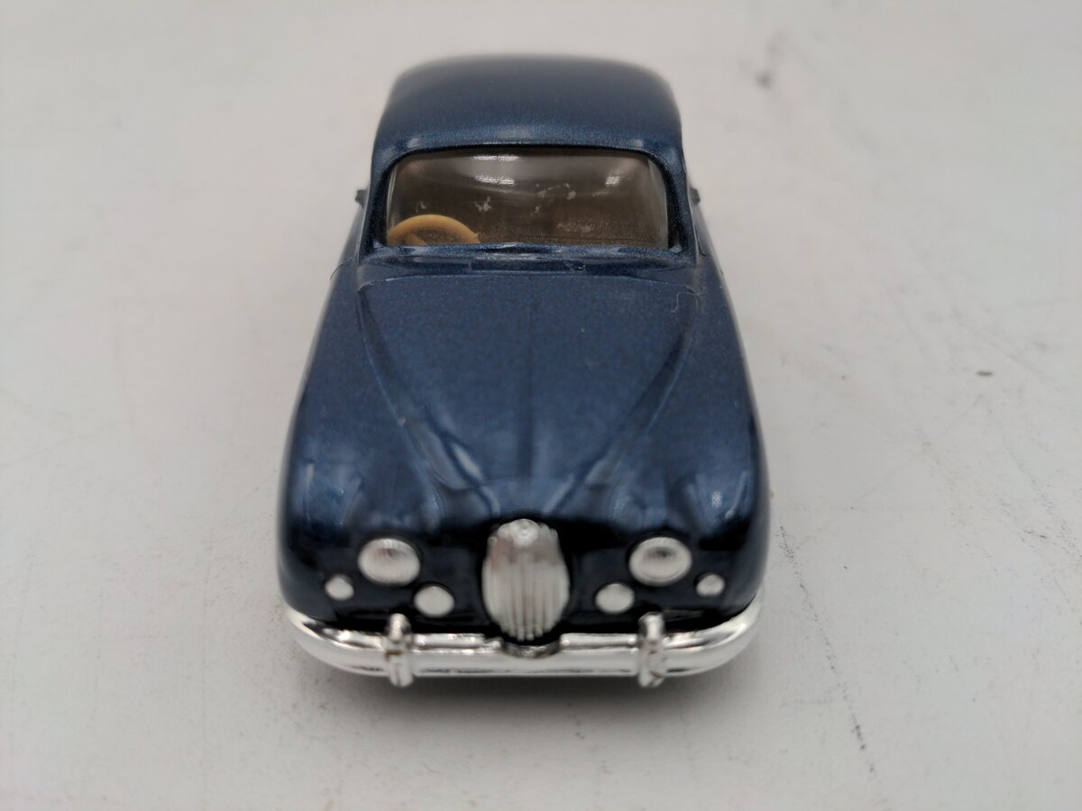 Maisto 1:18 Jaguar Mark 2 (1959) Blue Car EX/Box