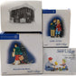 Dept 56 Snow Village Figurine Accessories: 4030752, 55426, 55427, 5135-7 [4] EX/Box