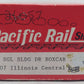 Pacific Rail B-507 S-Scale Illinois Central 50' SGL SLDG DR Boxcar #26057 EX/Box
