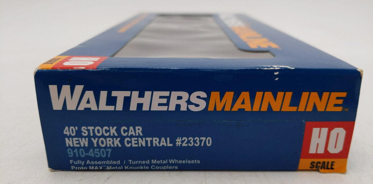 Walthers 910-4507 HO New York Central 40' Stock Car w/ Dreadnaught RTR Custom/Box