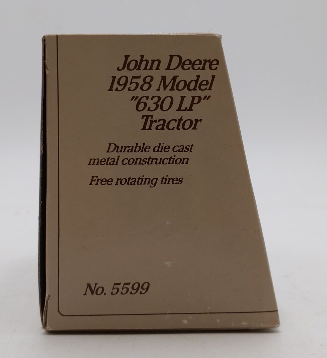Ertl 5599 1:43 Vintage Vehicles John Deere 630 LP NIB