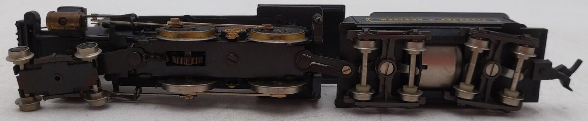 Rivarossi 5417 HO Scale Western & Atlantic 4-4-0 Genoa Steam Locomotive & Tender EX