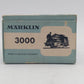 Marklin 3000 HO DB Tender Locomotive Br 89 version 2 EX/Box