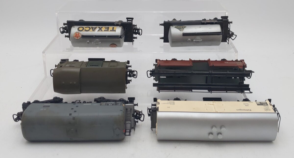 Marklin HO Vintage Freight Cars: 4500, 4500, 4600, 4612, 4620, 4621 [6] EX/Box