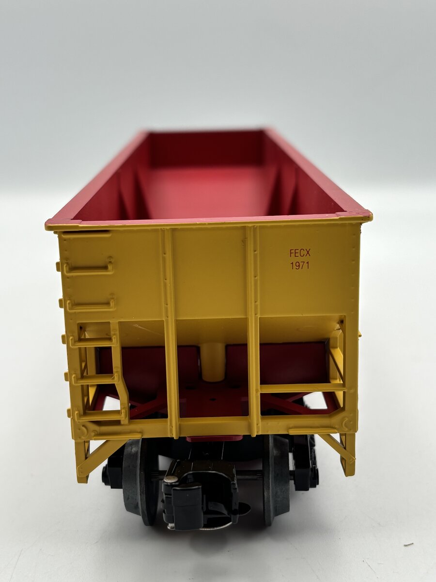 Weaver 1971 O Gauge Florida East Coast 3-Bay Coal Car 3-Rail LN/Box