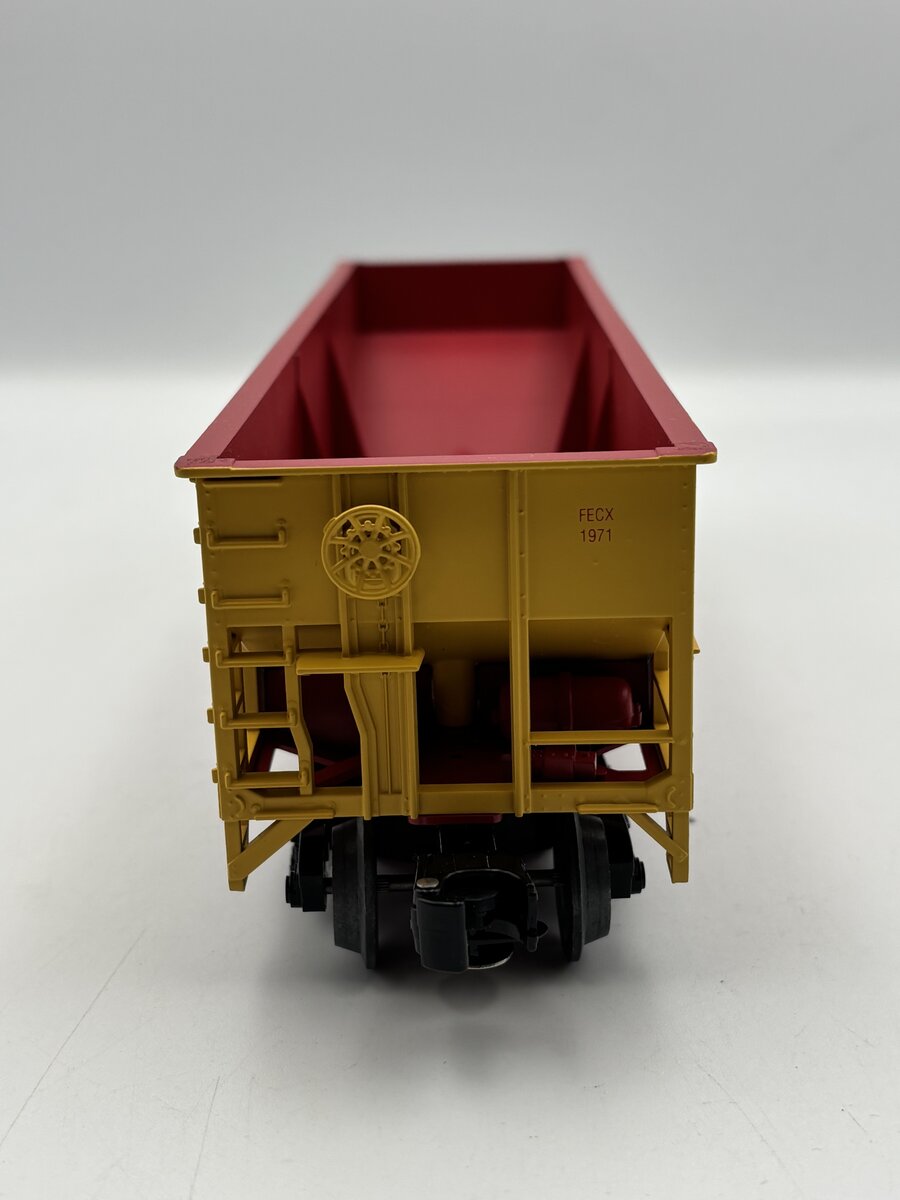 Weaver 1971 O Gauge Florida East Coast 3-Bay Coal Car 3-Rail LN/Box