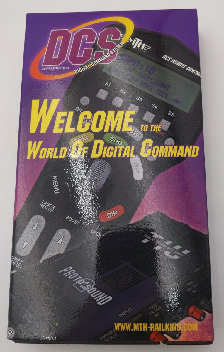 MTH 50-1001 O DCS Remote Control and DCS TIU Set EX/Box